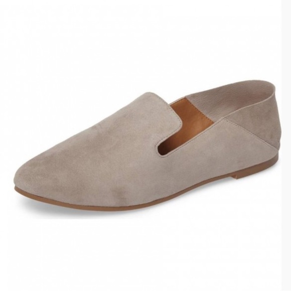 Halogen Gray Suede Loafer Flats - Size 7 - Picture 10 of 12